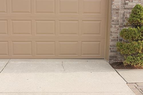 Uneven Garage Concrete in Northwest Ohio
