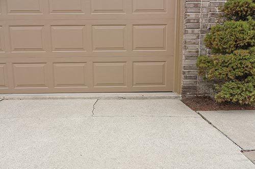 Uneven Garage Concrete in Northwest Ohio