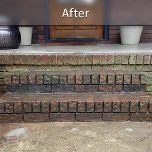 Sinking stairs repaired with PolyLevel® Toledo
